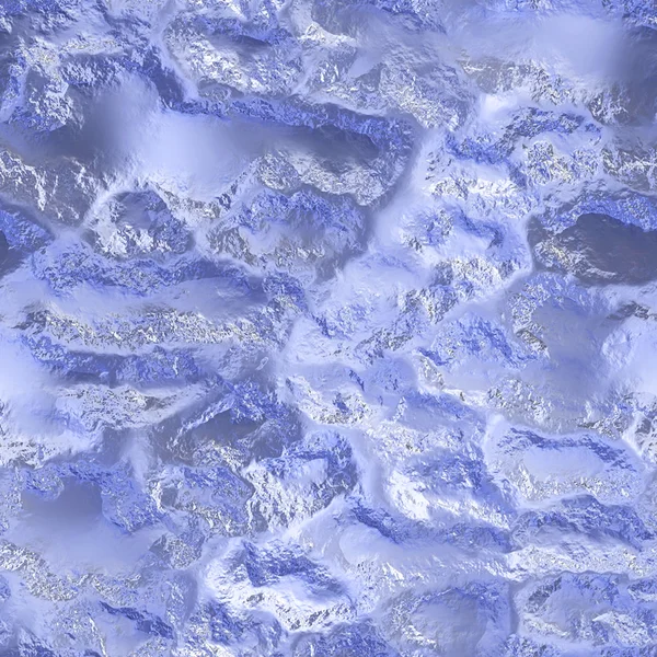 无缝纹理冰土地 — 图库照片