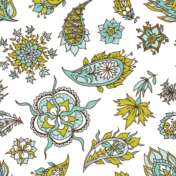 Fond paisley sans couture vectoriel — Image vectorielle