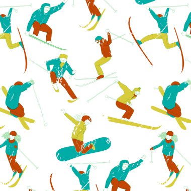 Dikişsiz Kayak desen