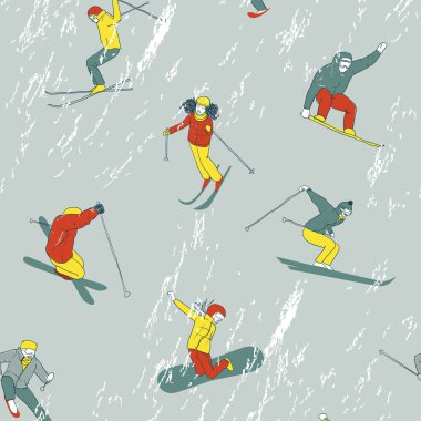 Dikişsiz Kayak desen