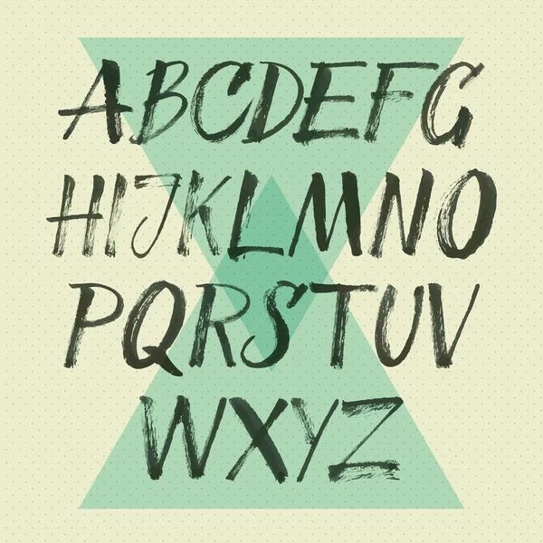 Vektoralphabet. — Stockvektor