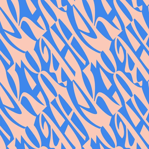 Love Lettering Seamless Pattern Textile Wrapping Paper Wallpaper Modern Typographic —  Vetores de Stock