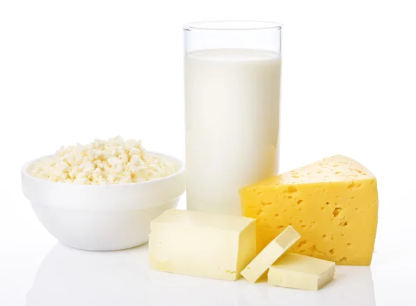 Fresh dairy products — Stock Photo, Image