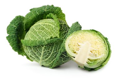 Savoy cabbage clipart