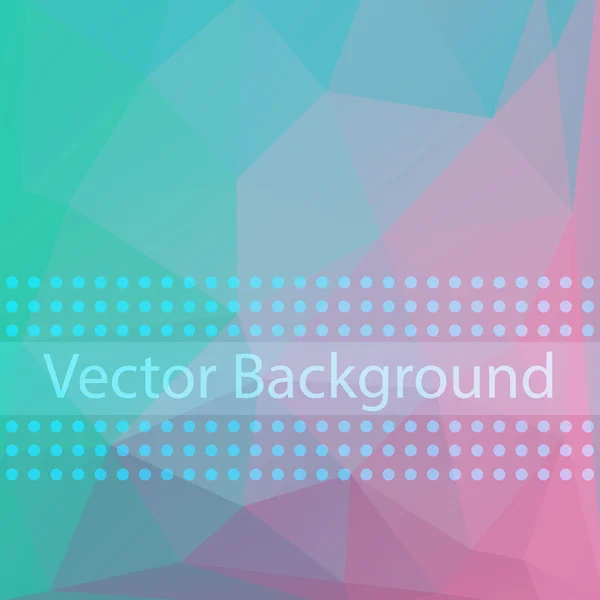 Abstract triangle background - vector — Stock Vector