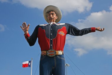 Big Tex of the State Fair of Texas clipart