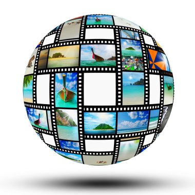 güzel tatil resimleri film şeridi