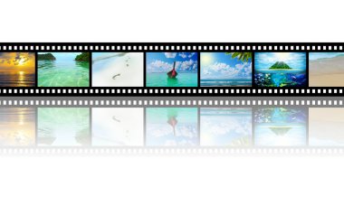 güzel tatil resimleri film şeridi