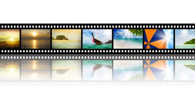 güzel tatil resimleri film şeridi