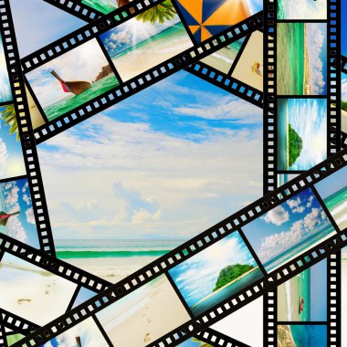 güzel tatil resimleri film şeridi