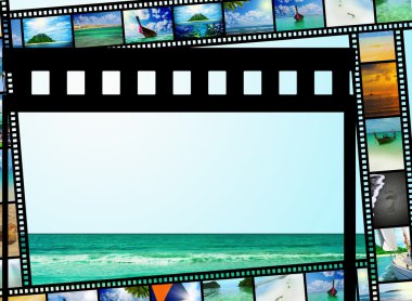güzel tatil resimleri film şeridi
