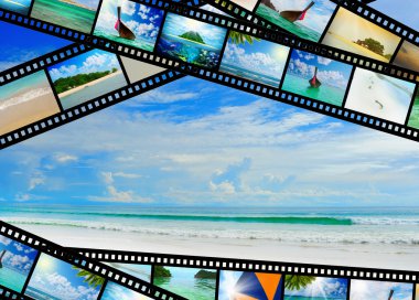 güzel tatil resimleri film şeridi