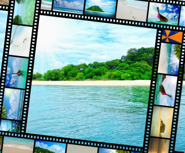 güzel tatil resimleri film şeridi