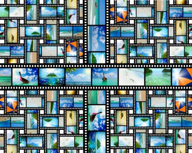 güzel tatil resimleri film şeridi