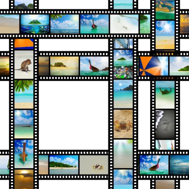 güzel tatil resimleri film şeridi