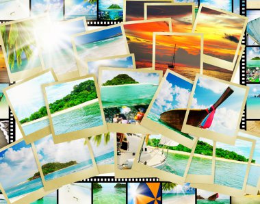güzel tatil resimleri film şeridi
