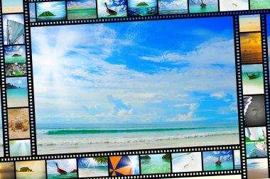 güzel tatil resimleri film şeridi