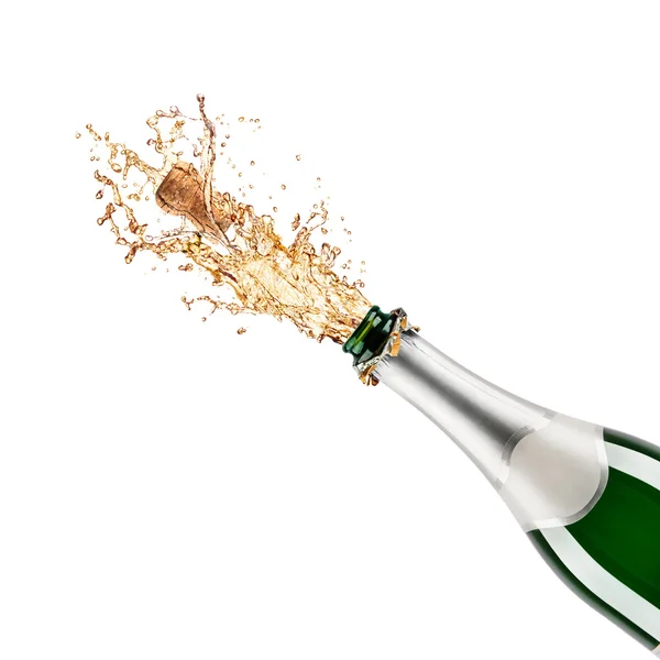 Fles champagne — Stockfoto