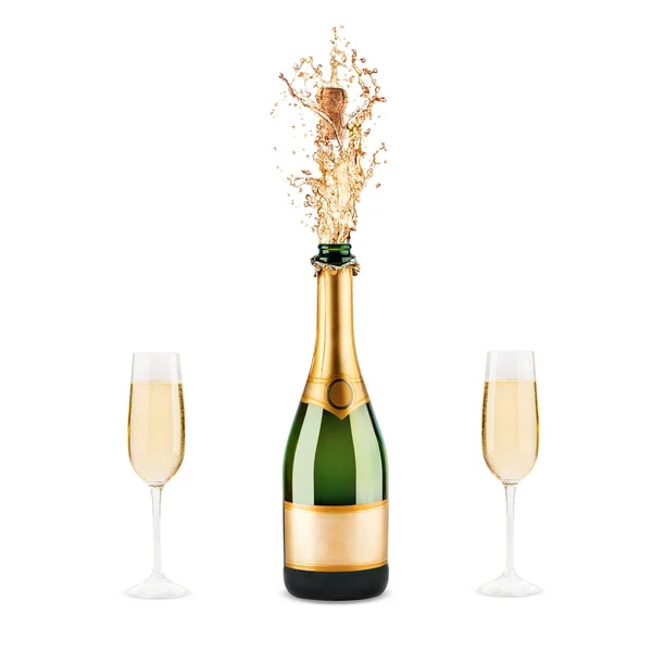 Bottle of champagne — Stock Photo, Image