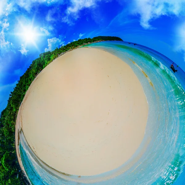 Playa soleada — Foto de Stock