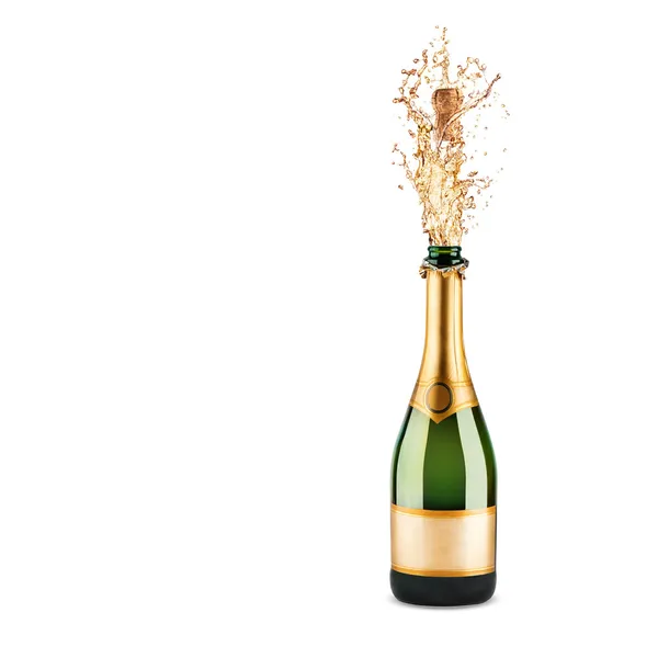 Flasche Champagner lizenzfreie Stockbilder