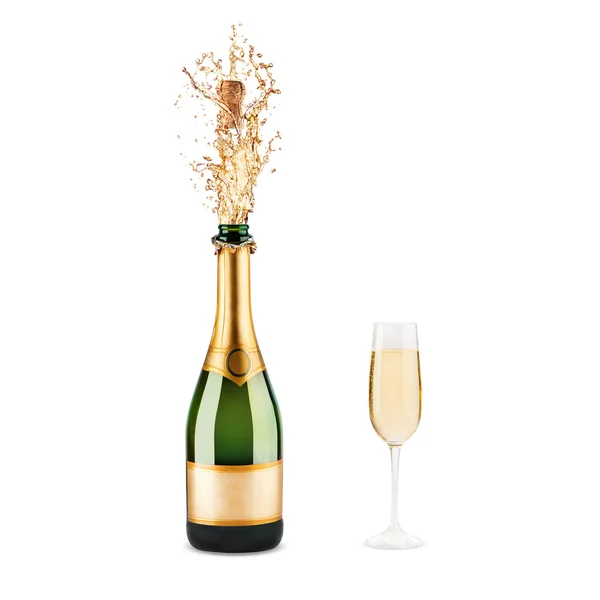 Bottle of champagne — Stock Photo, Image