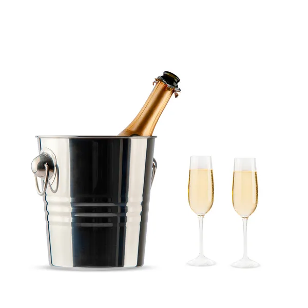 Bouteille de Champagne — Photo