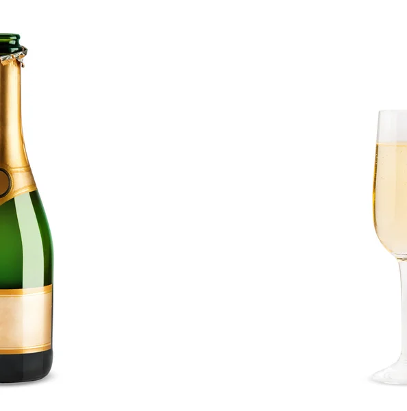 Fles champagne — Stockfoto