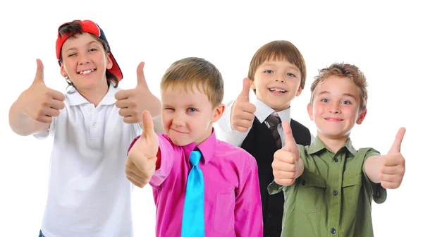 Grupo de niños posando —  Fotos de Stock