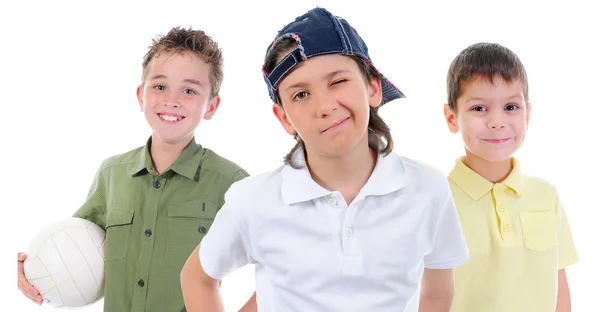 Group of children posing — Stock Photo, Image