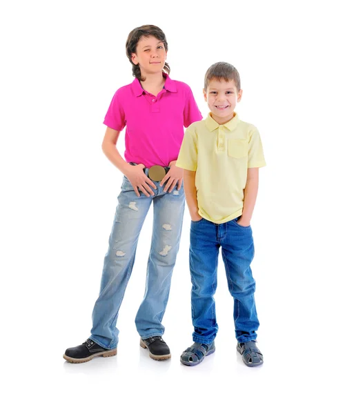 Group of children posing — Stock Photo, Image