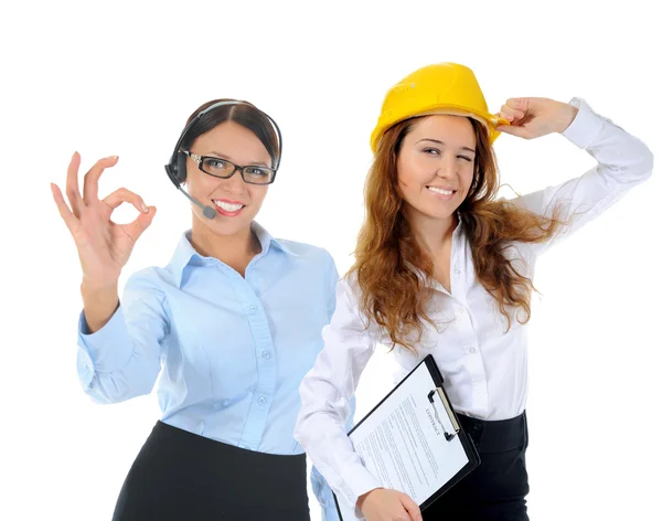 Feliz equipo de negocios sonriente — Foto de Stock