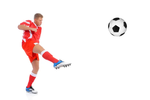 Footballer player — Stock Photo, Image