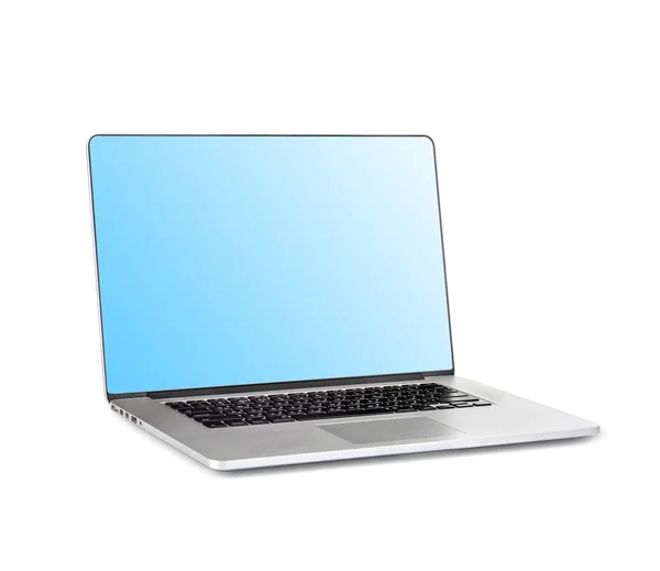 Novo laptop — Fotografia de Stock