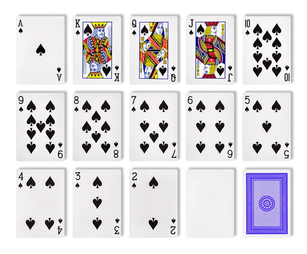 카드 게임 포커 카지노 — 스톡 사진