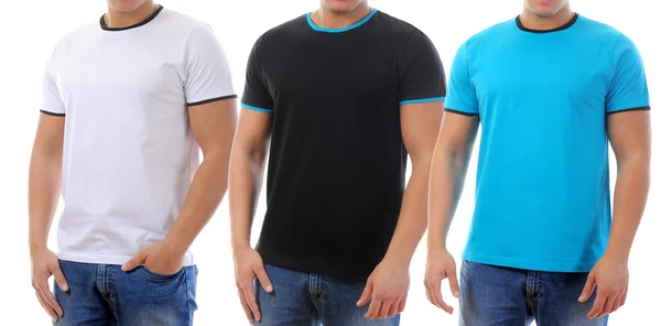T-shirt på en ung man — Stockfoto