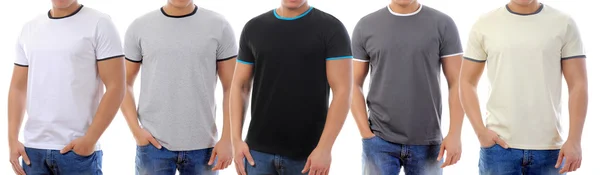 Camiseta en un hombre joven — Foto de Stock