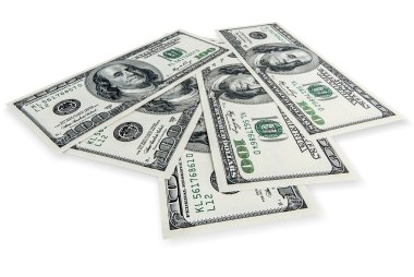 arka plan olarak dolar kazık