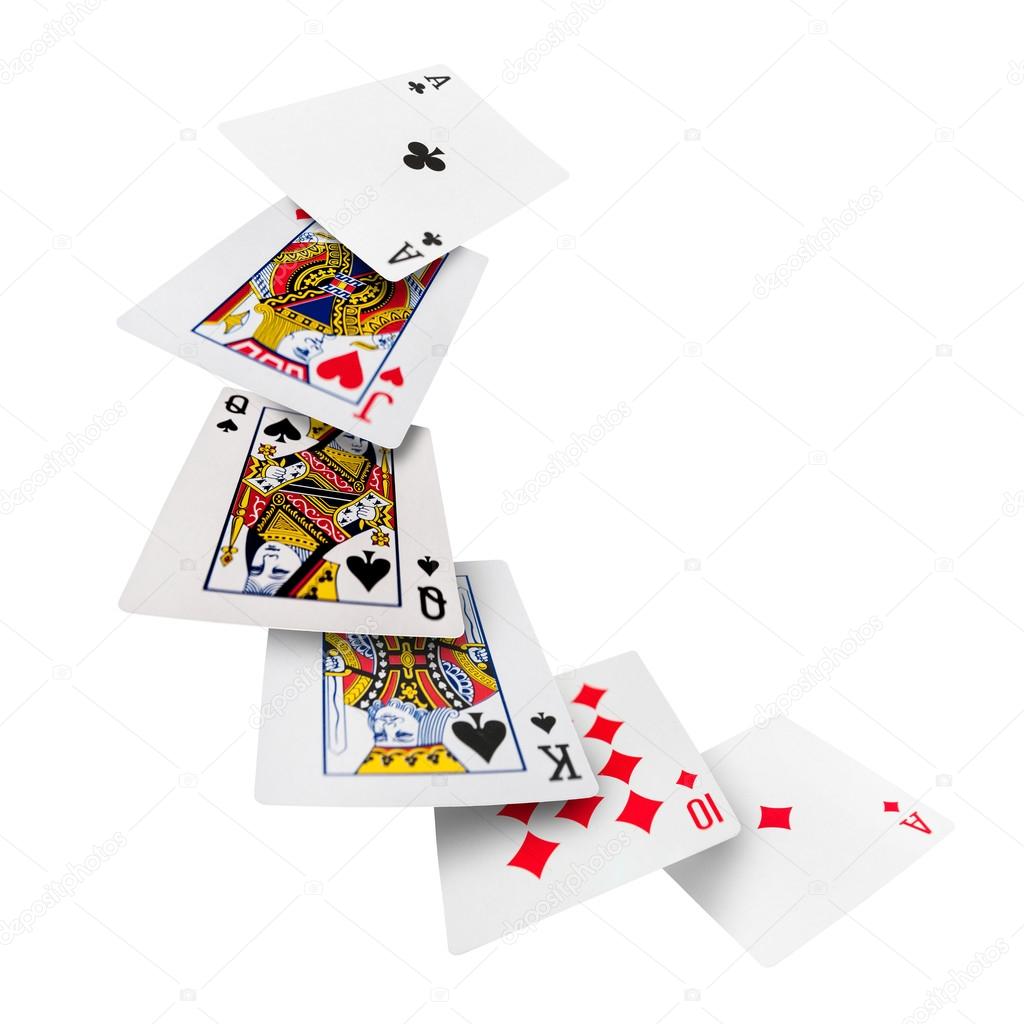 Playing cards poker casino