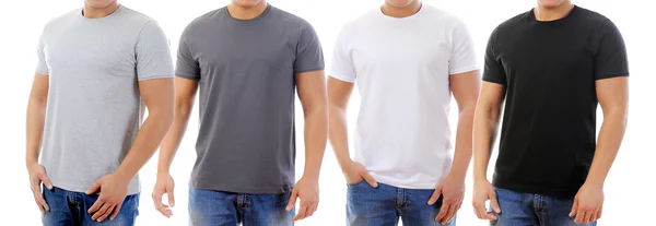 T-Shirt auf einem jungen Mann — Stockfoto
