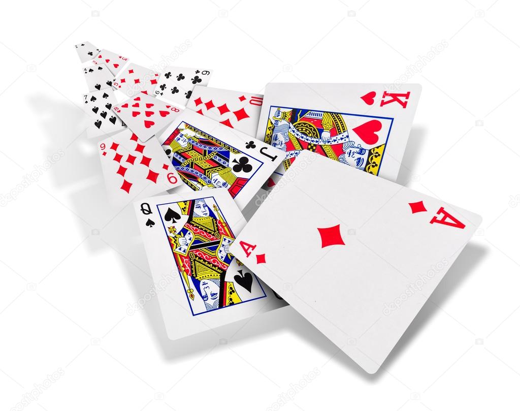 Playing cards poker casino