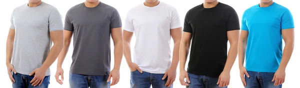 T-shirt on a young man — Stock Photo, Image