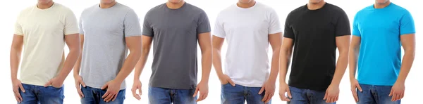 genç bir adam üzerinde tişört