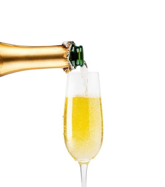 Flasche Champagner — Stockfoto