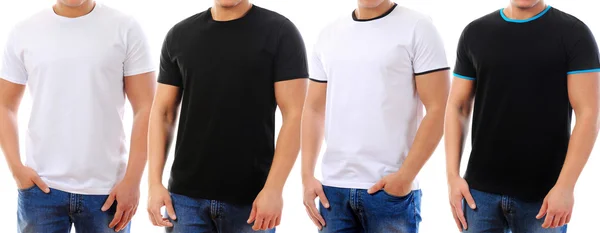 T-Shirt auf einem jungen Mann — Stockfoto