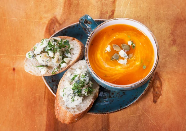 Pumpkin soup — Stock Image Pumpkin soup Stock Photo