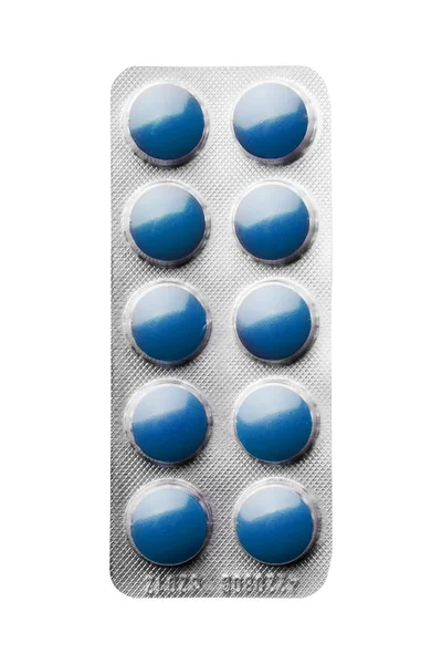Tablettkarta isolerade över vit bakgrund — Stockfoto