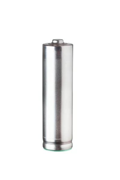 Battery standing on white — Stock Photo, Image