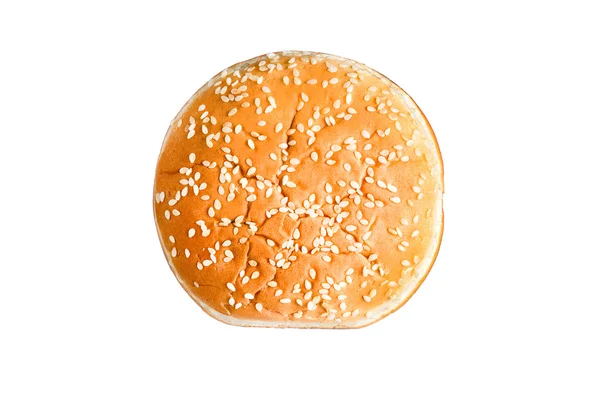 Leckere Hamburger isoliert auf weißem Hintergrund — Stockfoto