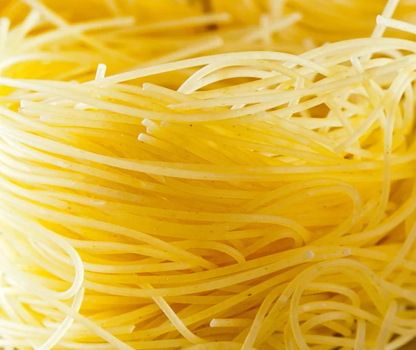 Italian pasta nest close-up — Stock Photo, Image